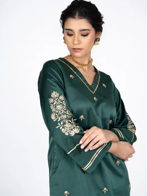 Zeen Emerald kurta Set
